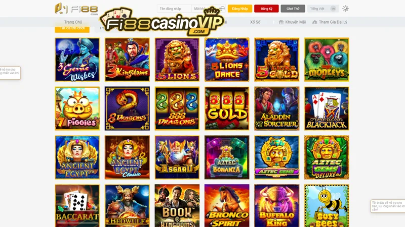 Hệ thống game Slot game