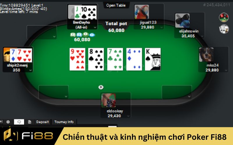 giới thiệu về game poker